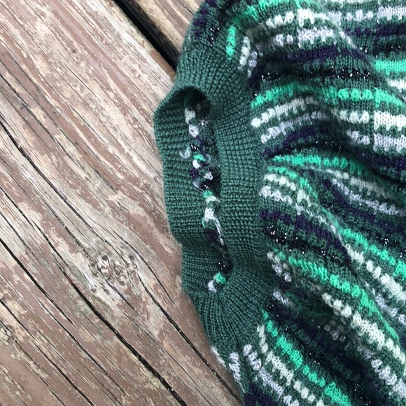 Free people Green striped crochet bubble dress - Picture 6 of 10